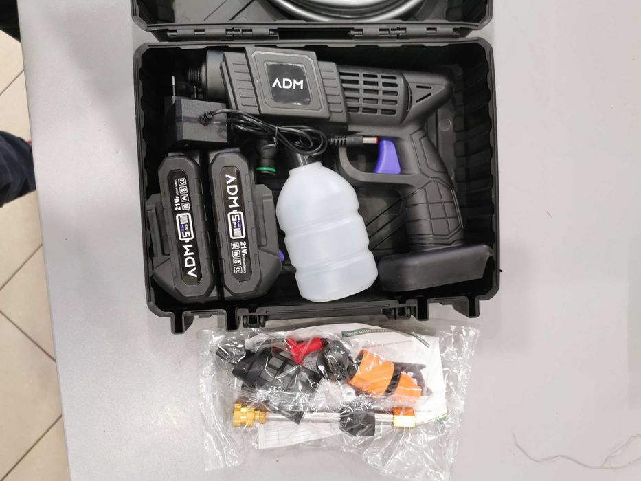 Pistolet Do Malowania Natryskowego Akumulatorowy Agregat 2x Baterie