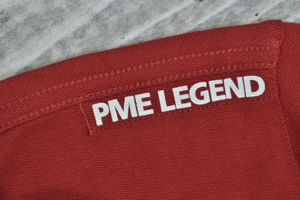 Pme Legend Męska Czerwona Koszulka Polo Xxxl