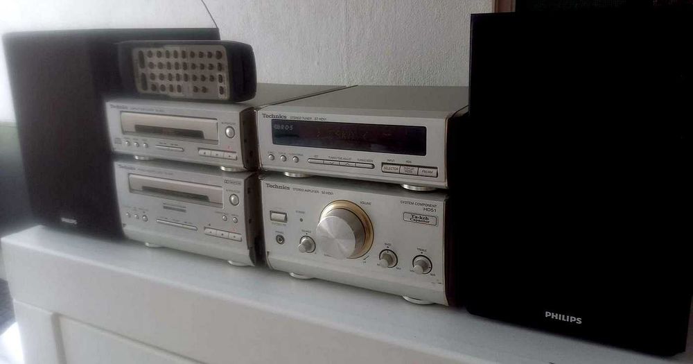 Mini wieża Technics SC-HD51 z pilotem