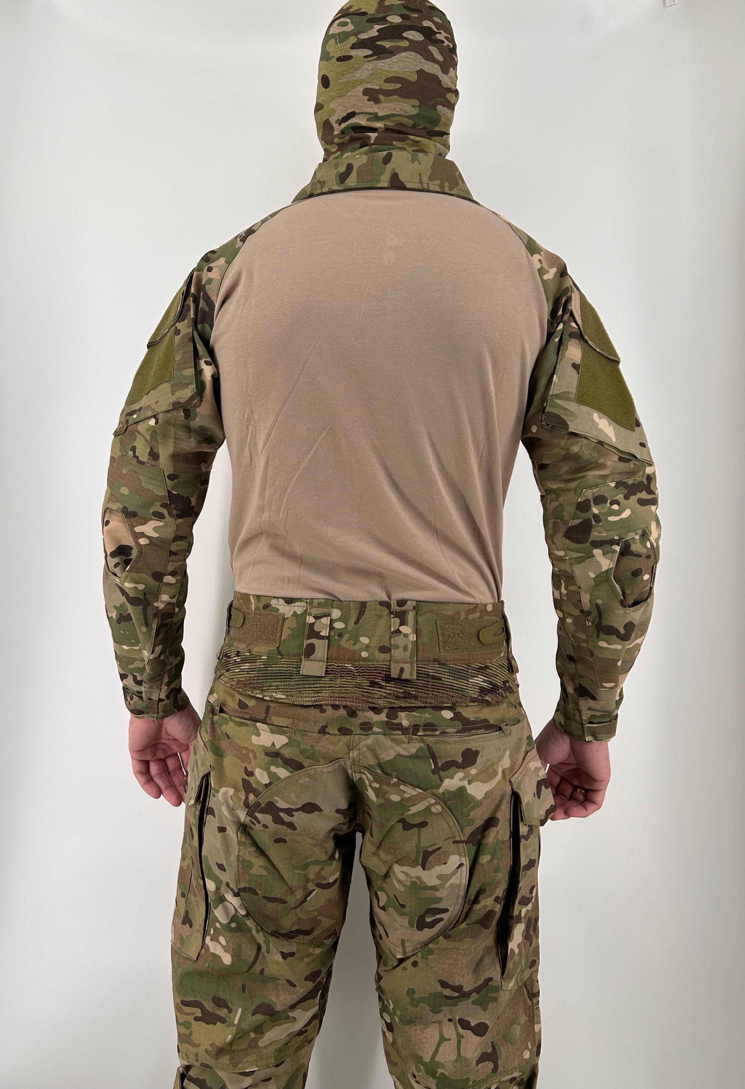 Військова форма штани + бойова рубашка мультикам военная idogear G3
