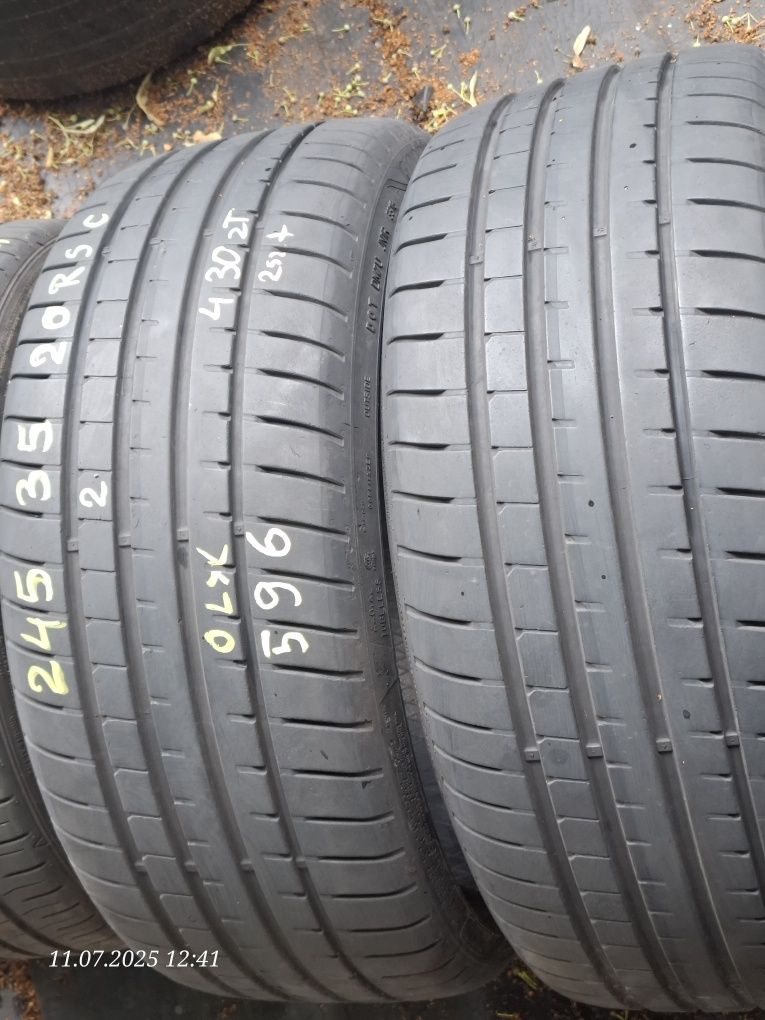 Sprzedam 2 opony Goodyear eagle f1 asymmetric 3 rsc