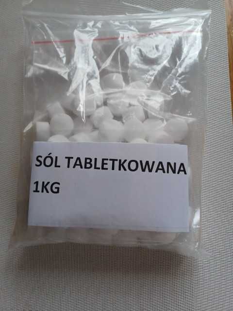 sól tabletkowana do zmywarek i zmiękczania wody 1 kg