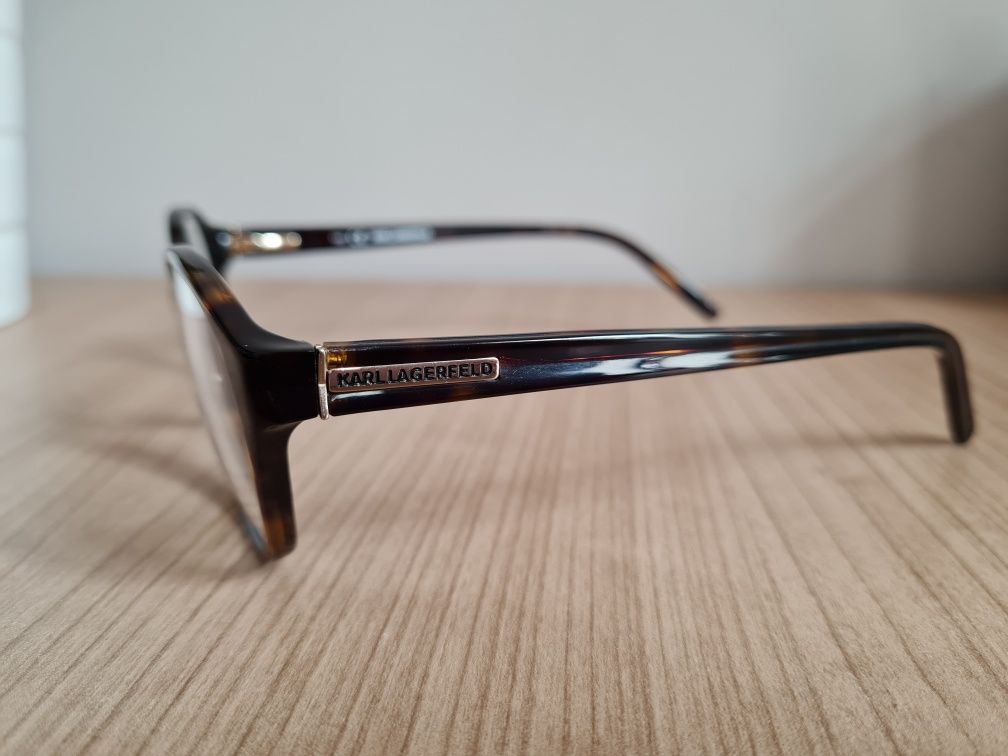 Okulary zerówki z antyreflexem Karl Lagerfeld