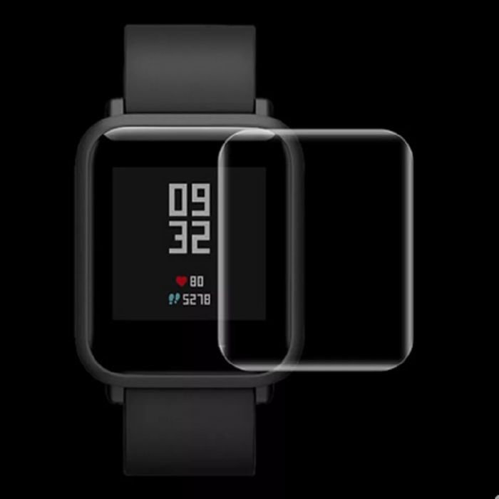 Гідрогелева захисна плівка для Amazfit BIP, BIP lite, BIP S. Авто ЗСУ!