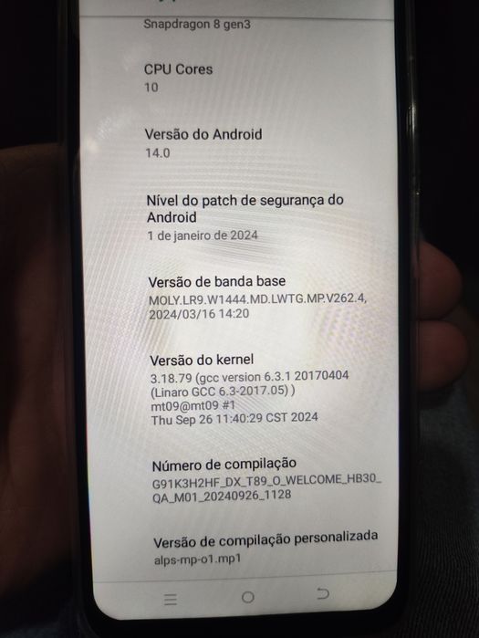 Smartphone smartwatch