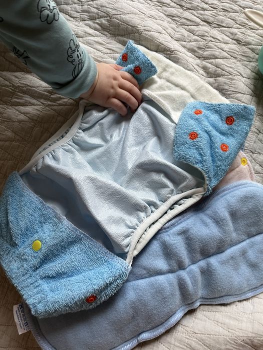 Багаторазовий підгузок еко-пупс з вкладишами