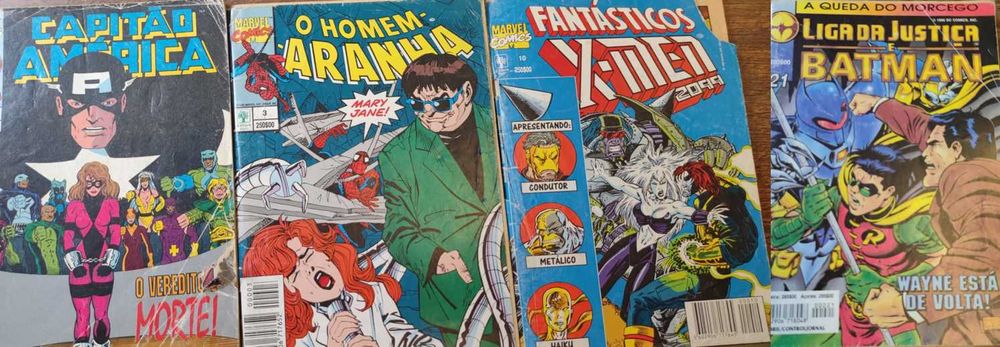 Clássicos de Livros de Banda Desenhada - com mais de 40anos