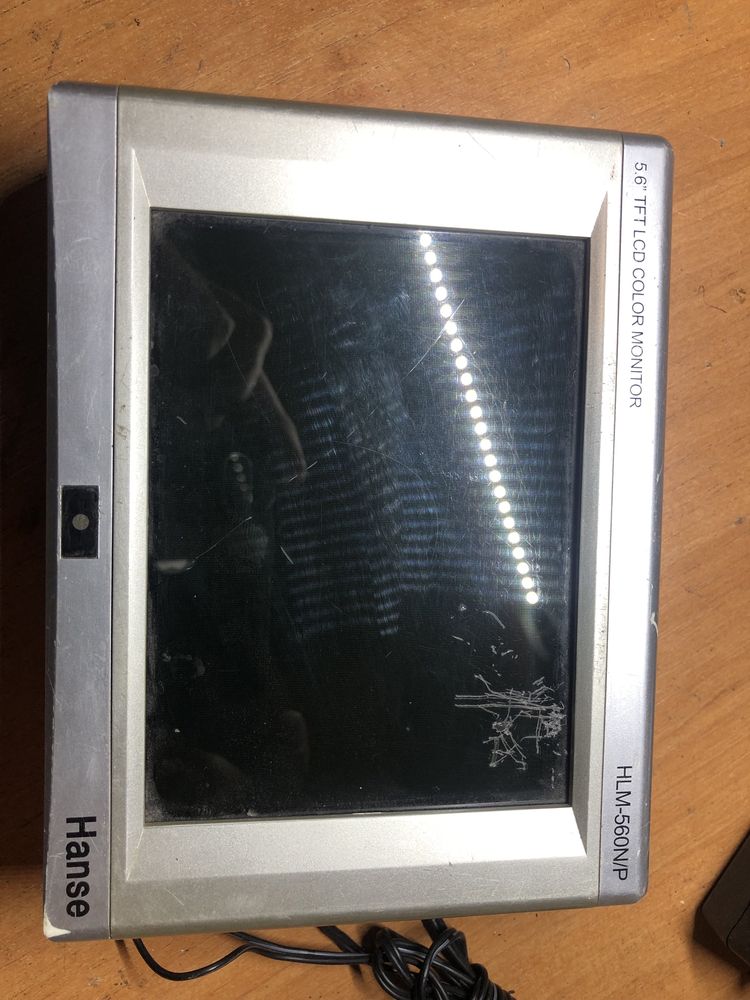 TFT монитор 5,6" Hanse рабочий