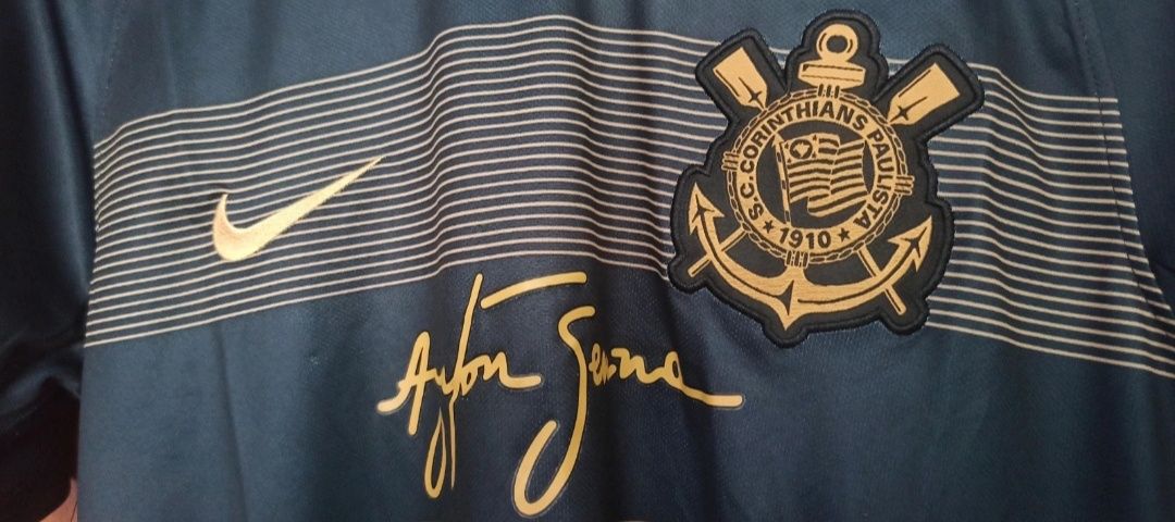 Camisola Corinthians Ayrton Senna