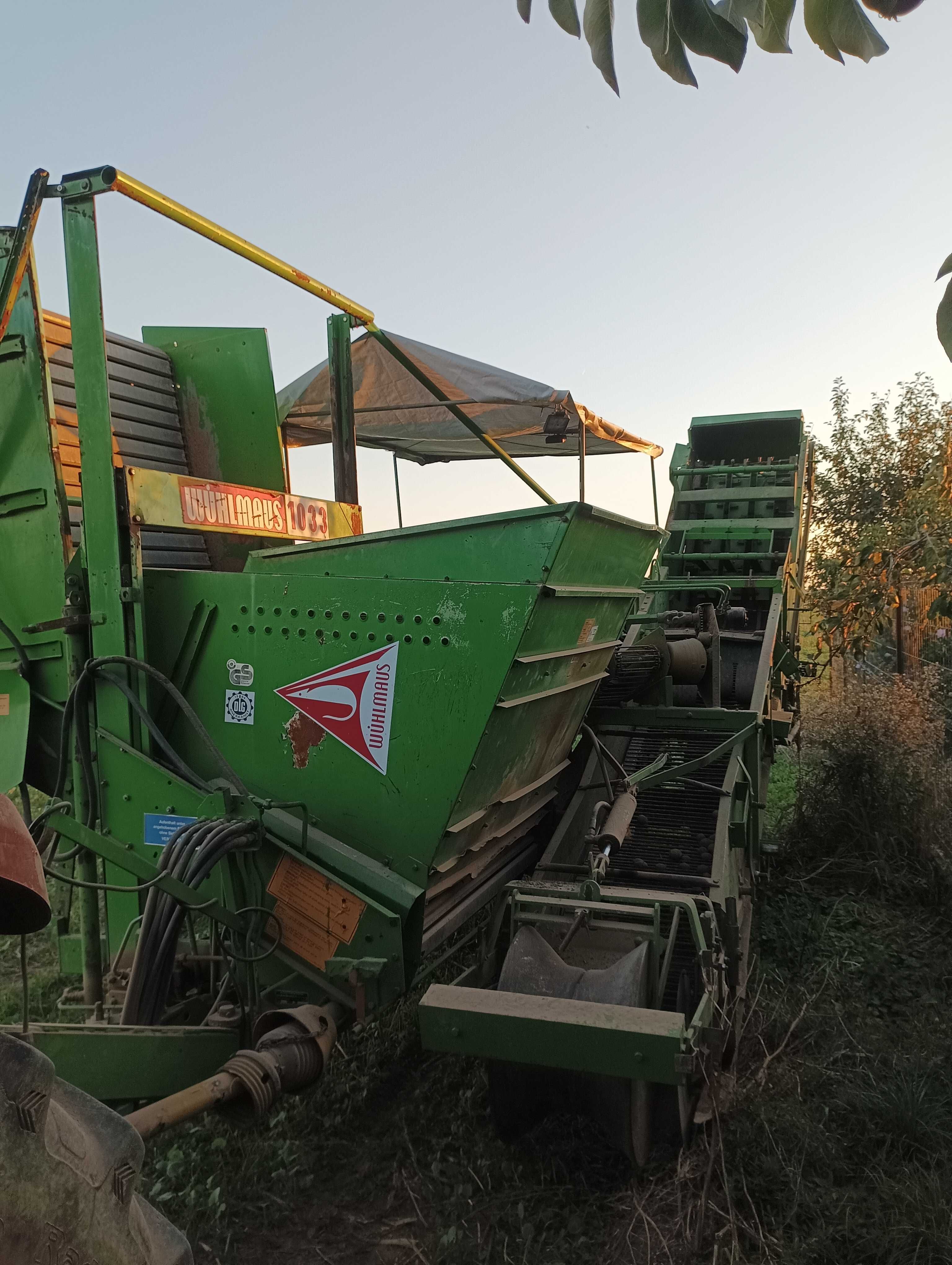 Kombajn do ziemniaków Wuhlmaus 1033