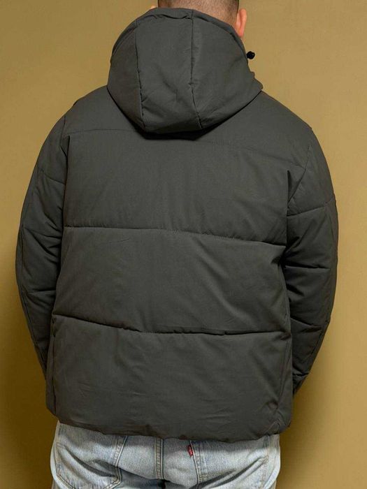 Куртка Calvin Klein Grey Пуховик чоловічий Кельвин Кляйн