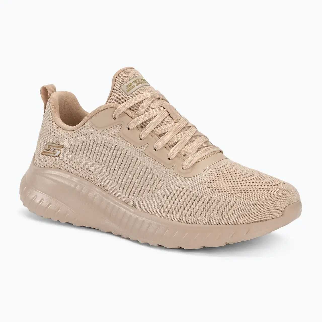 Кросівки жіночі Skechers BOBS Sport Squad бежеві