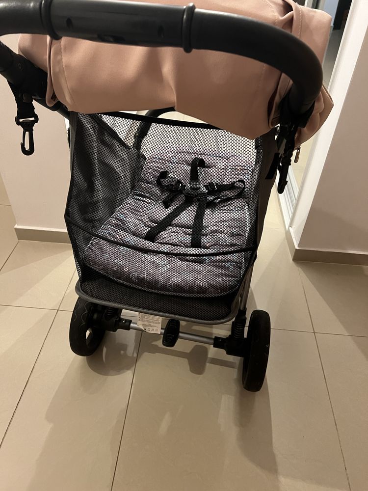 Wózek spacerowy Baby Designe Wave Pink