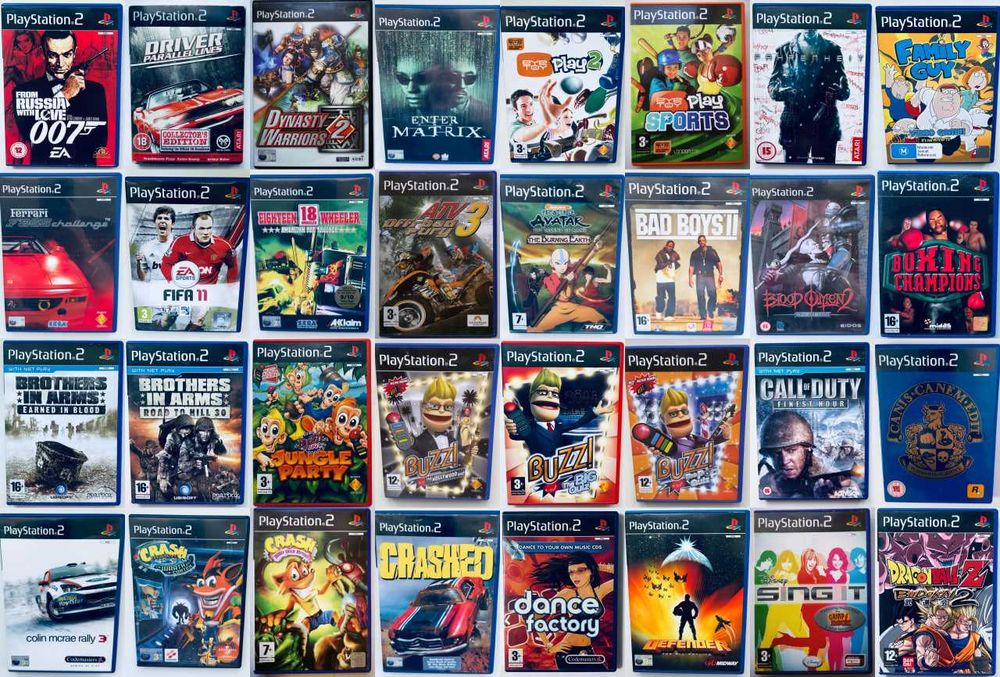 Диски для Sony PlayStation 2