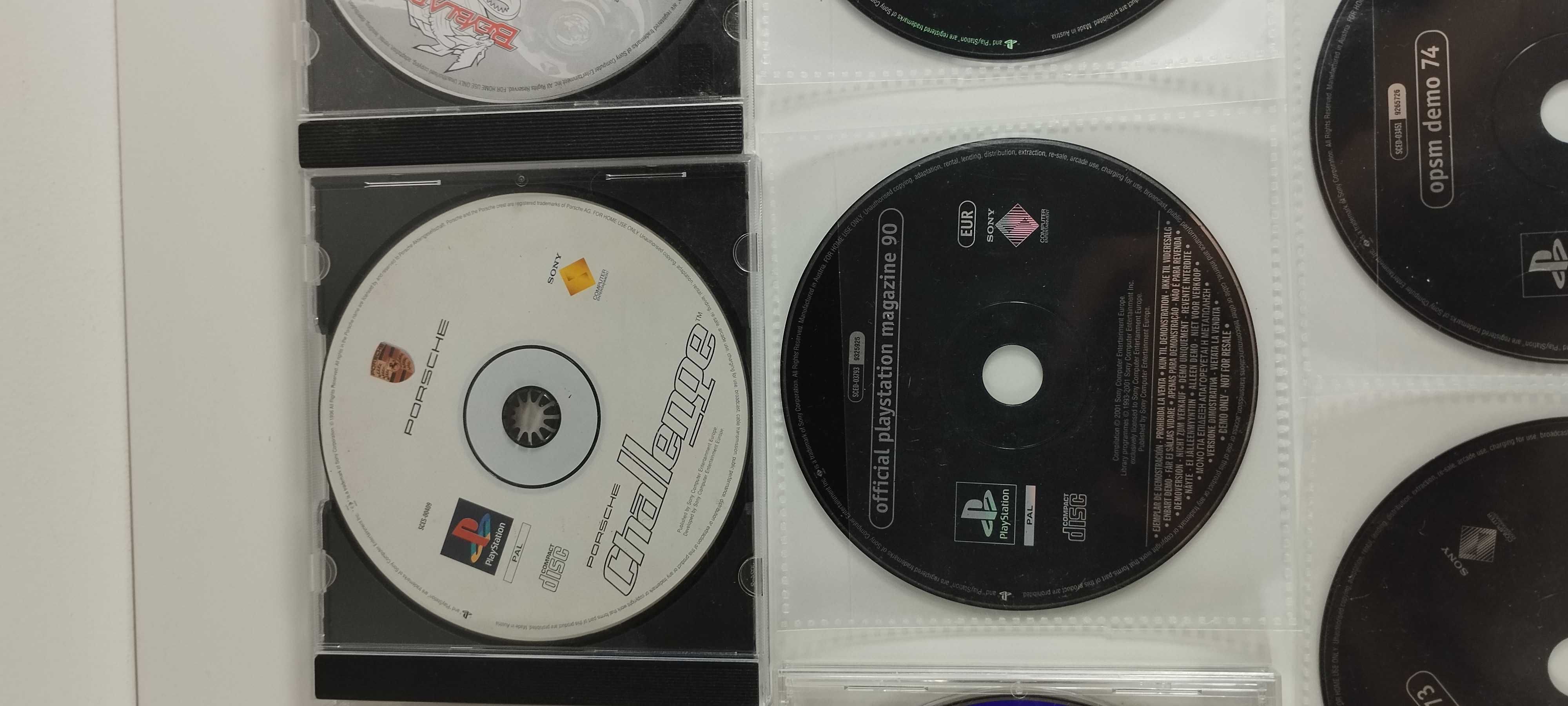 Lote jogos e demos PS1 Playstation 1 - sem caixa