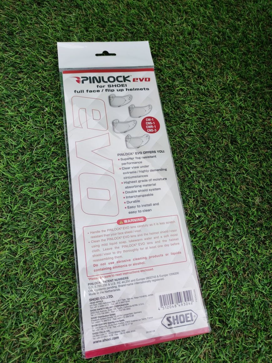 Pinlock Shoei DKS 301 transparente
