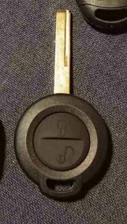 Smart fortwo, forfour 450, 451, 452, 453, 454, ключ, привязка к авто