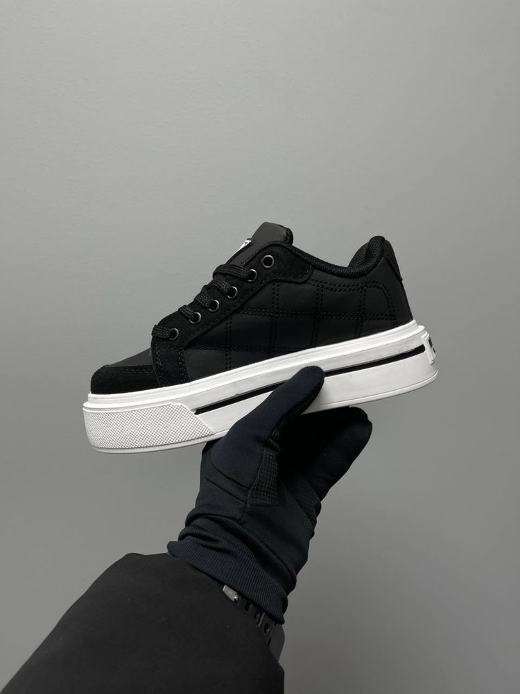 Sneakersy buty Prada Re Nylon black