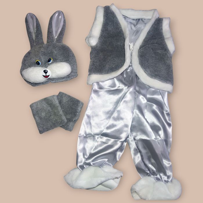 ОРЕНДА Дитячий новорічний костюм Зайчика для хлопчика 3, 4, 5, 6 років