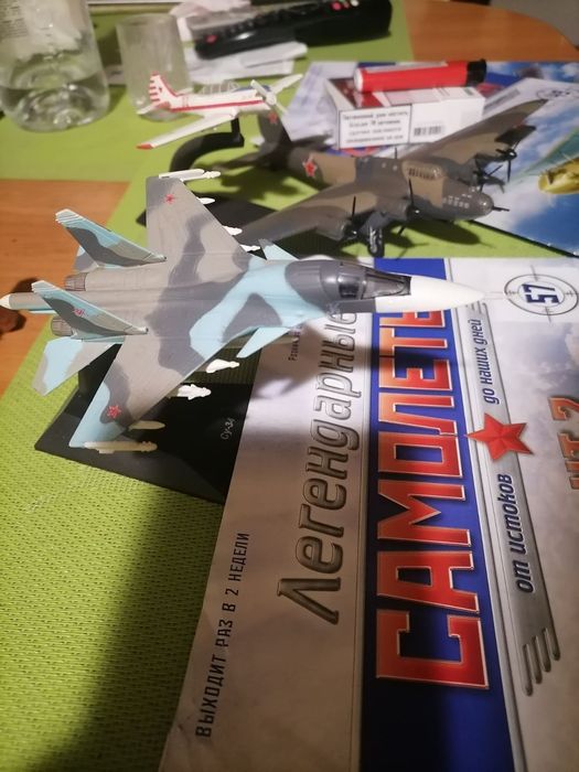 Легендарные самолёты DeAgostini 80 штук