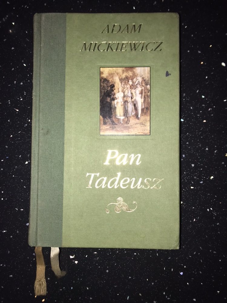 Pan Tadeusz Adam Mickiewicz twarda oprawa