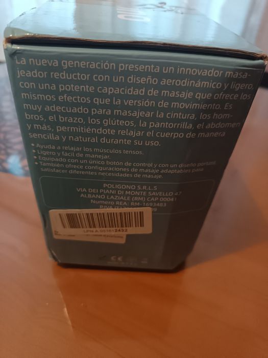 ANTYCELLULITOWY MASAŻER wibracyjny do ciała  8 nasadek