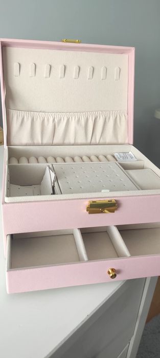 Caixa de Joias rosa claro