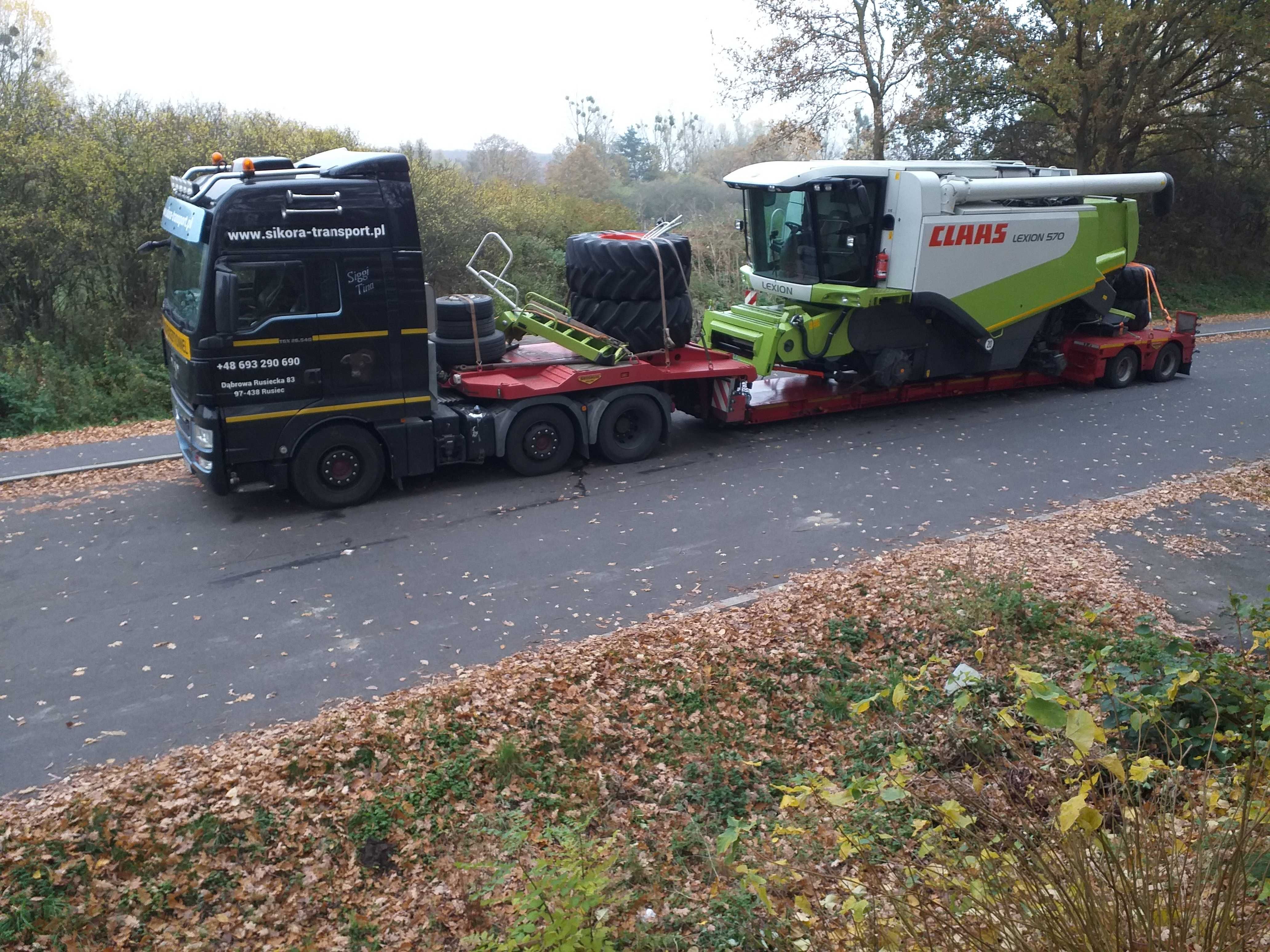 Pomoc drogowa Rusiec laweta Bełchatów transport ciągników przyczep itp