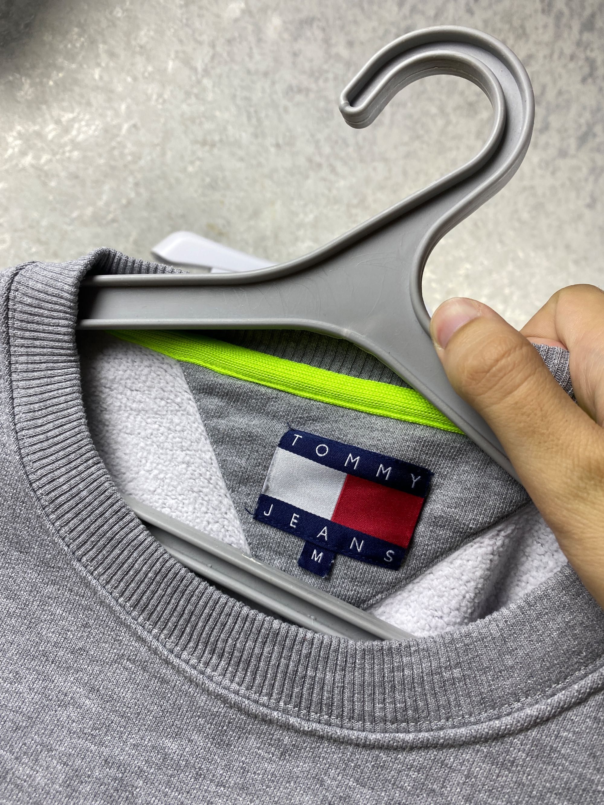Мужская серая кофта/свитшот Tommy Hilfiger Sailing Gear M/L