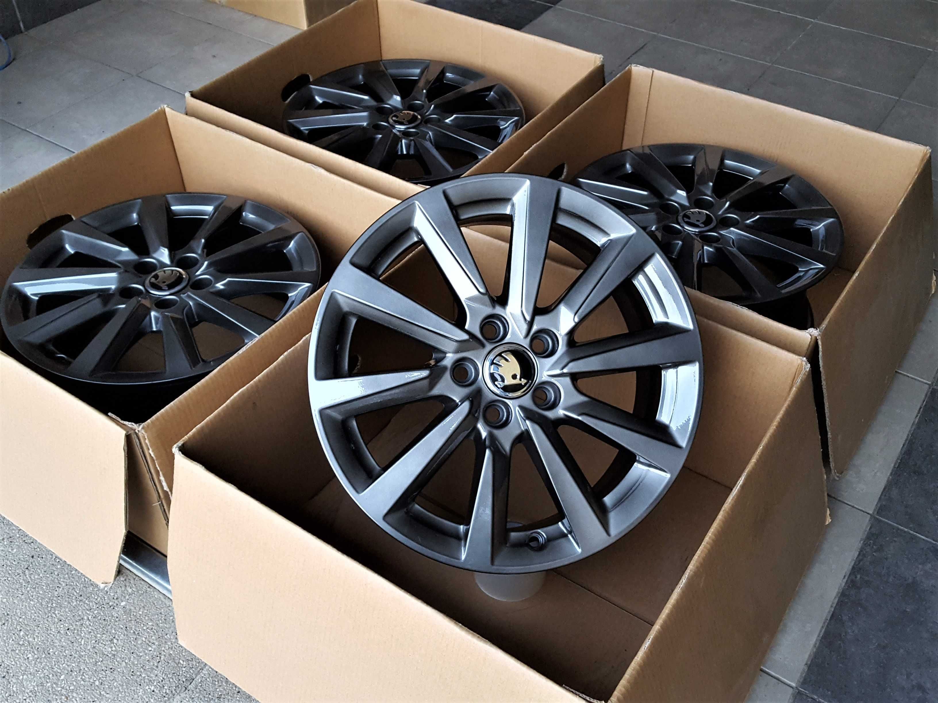 Alufelgi 16 5x100 Skoda Kamiq Scala Rapid Fabia Octavia Roomster 471#