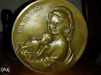 Colecao de 20 Medalhoes em bronze