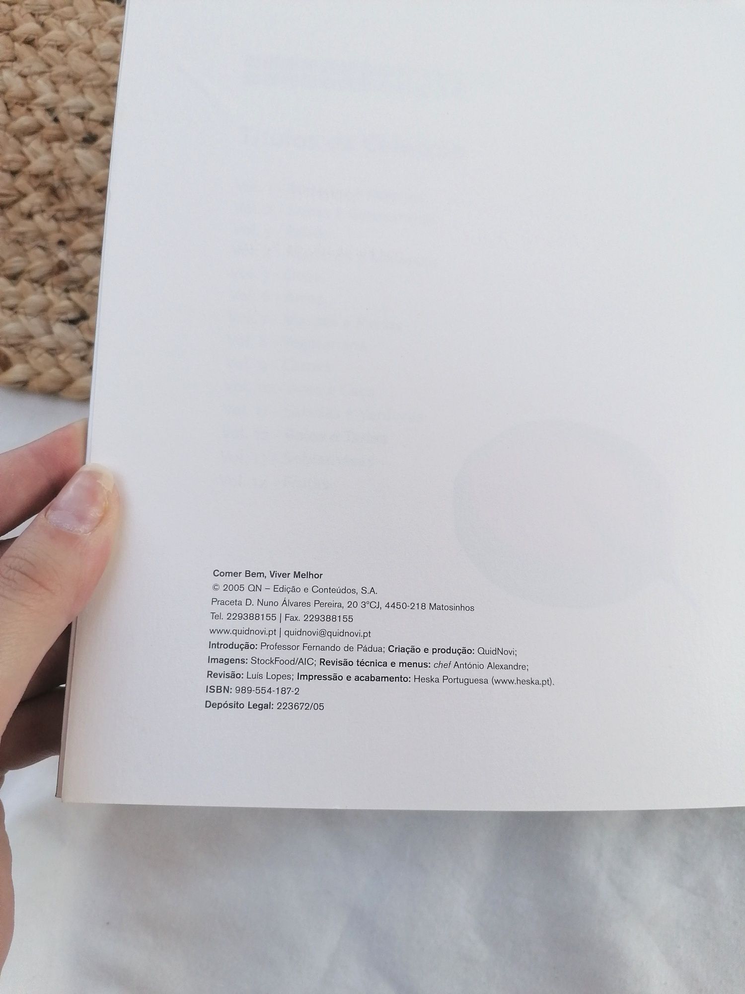 Livro: Comer Bem, Viver Melhor - Bolos e Tartes