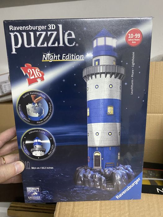 Puzzle 3D RUNADRAKE Farol: Night Edition