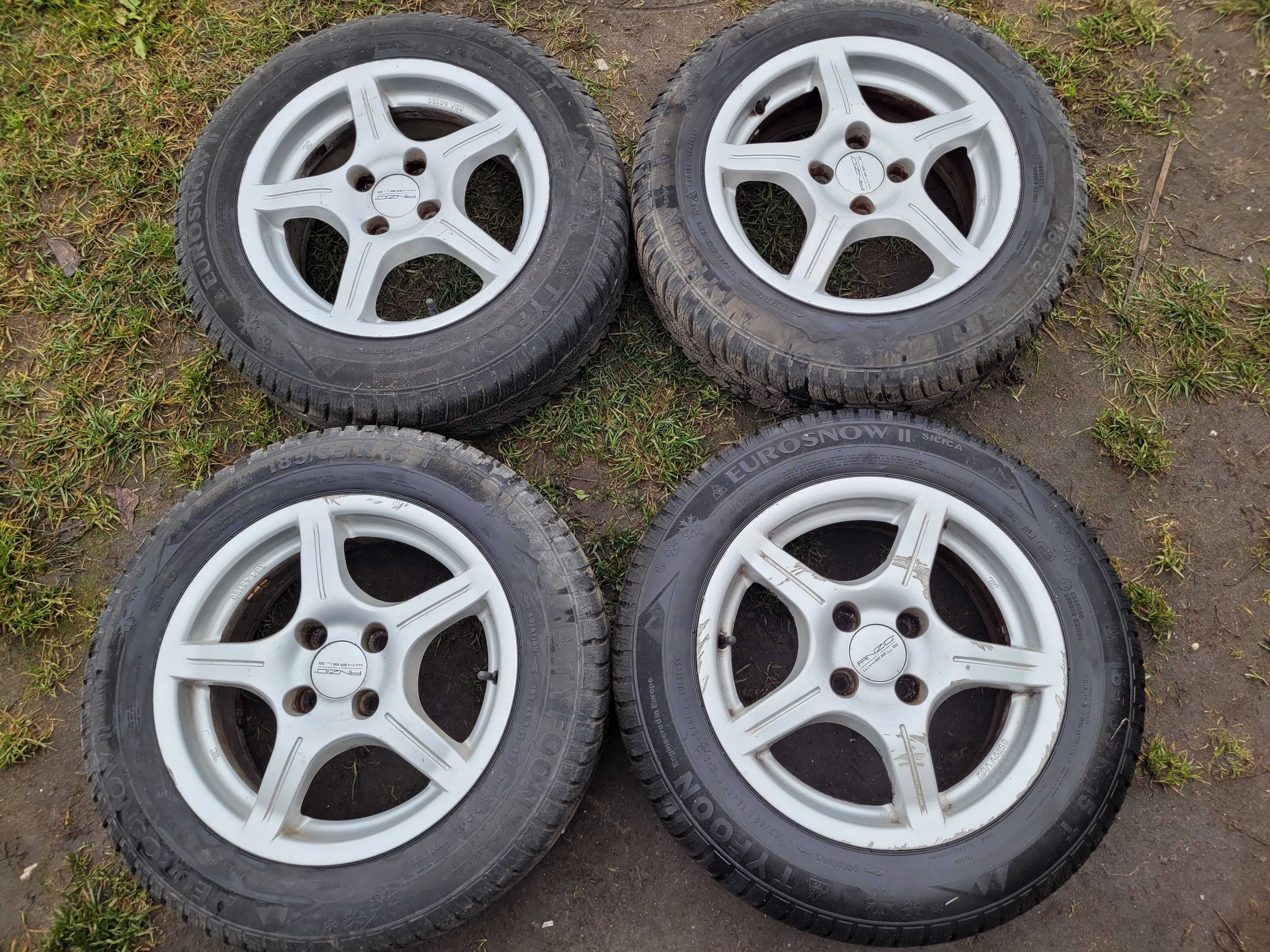 Alufelgi koła felgi R15 OPEL CORSA D 4X100 opony 185/65r15 8mm