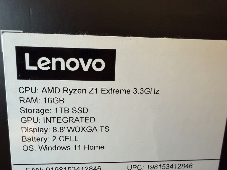 Lenovo Legion Go 16GB 1TB SSD com Doca (Nova)