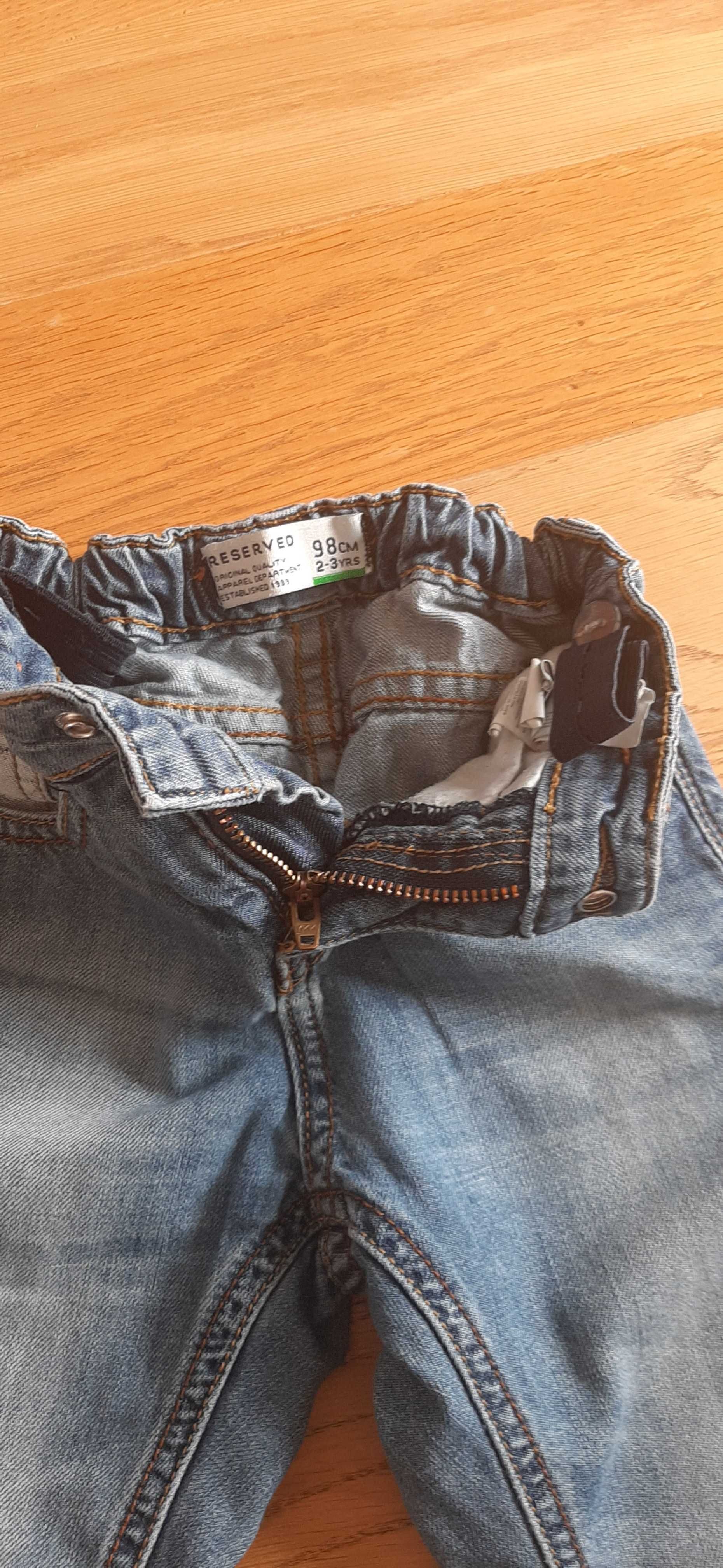 Spodnie jeansowe Reserved 98