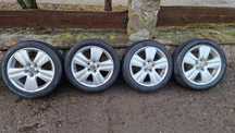VW Sharan felgi aluminiowe 7Jx17 ET54 5x112 opony słabe