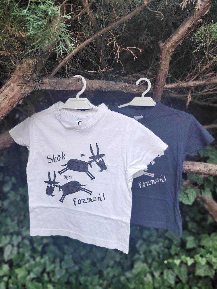 T-shirty dla dzieci "skok na Poznań"