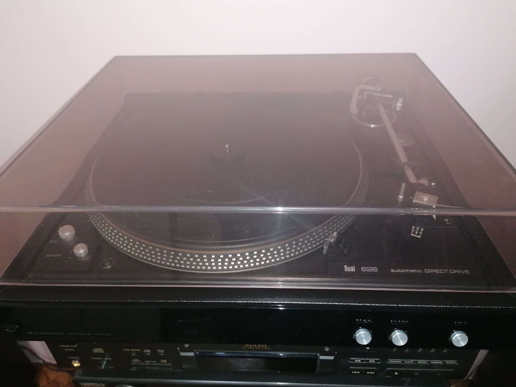Technics wieża, gramofon Dual