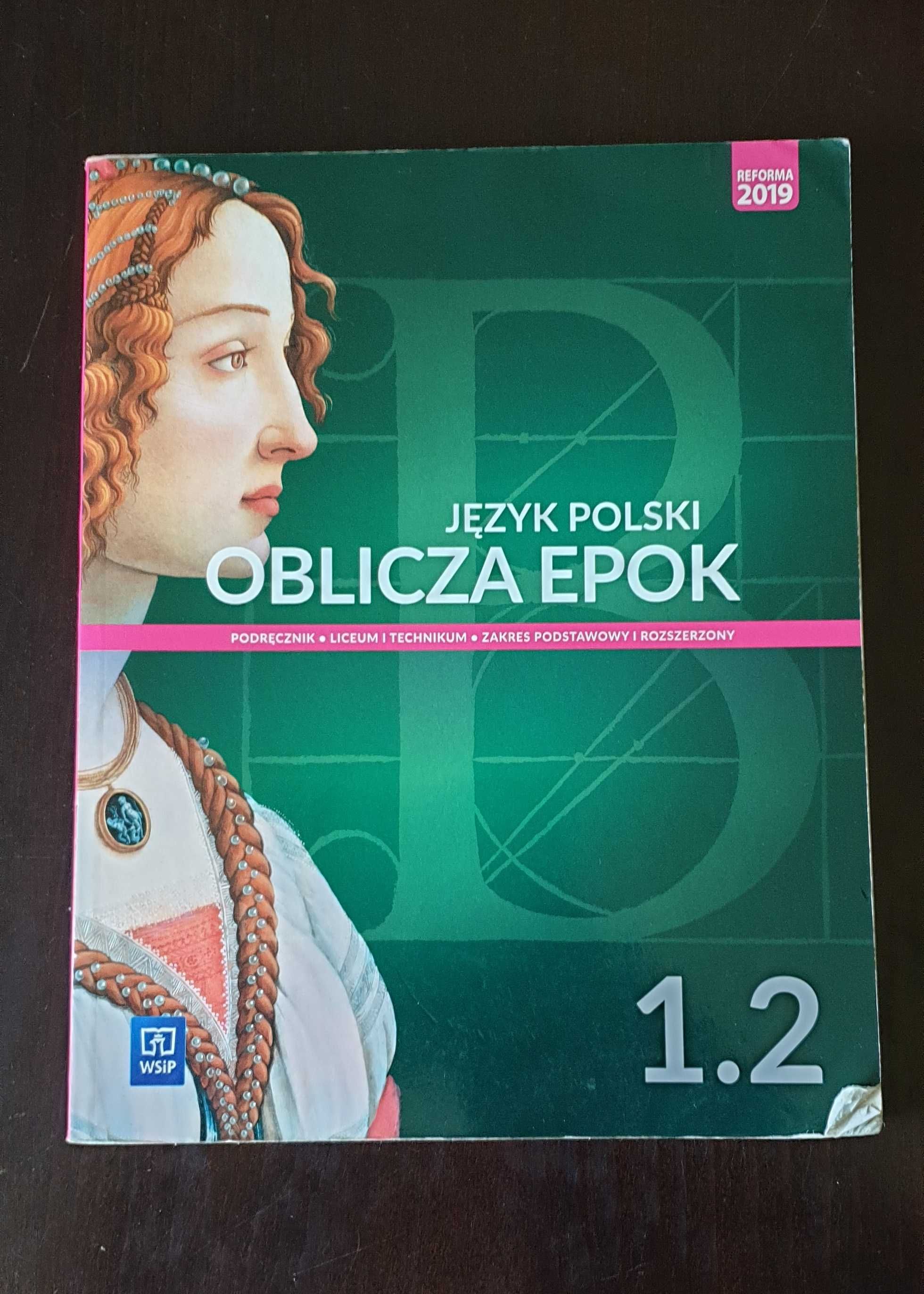 Oblicza epok 1.2 język polski podręcznik