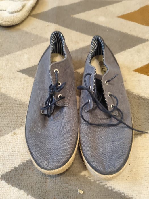 Buty męskie rozmiar 44 espadryle, raz użyte.