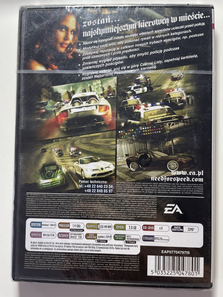 Need For Speed Most Wanted PL FOLIA Gra PC