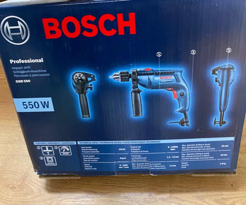 Bosch GSB 550 Professional 06011A1023