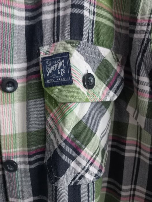 Koszula w kratę SuperDry M