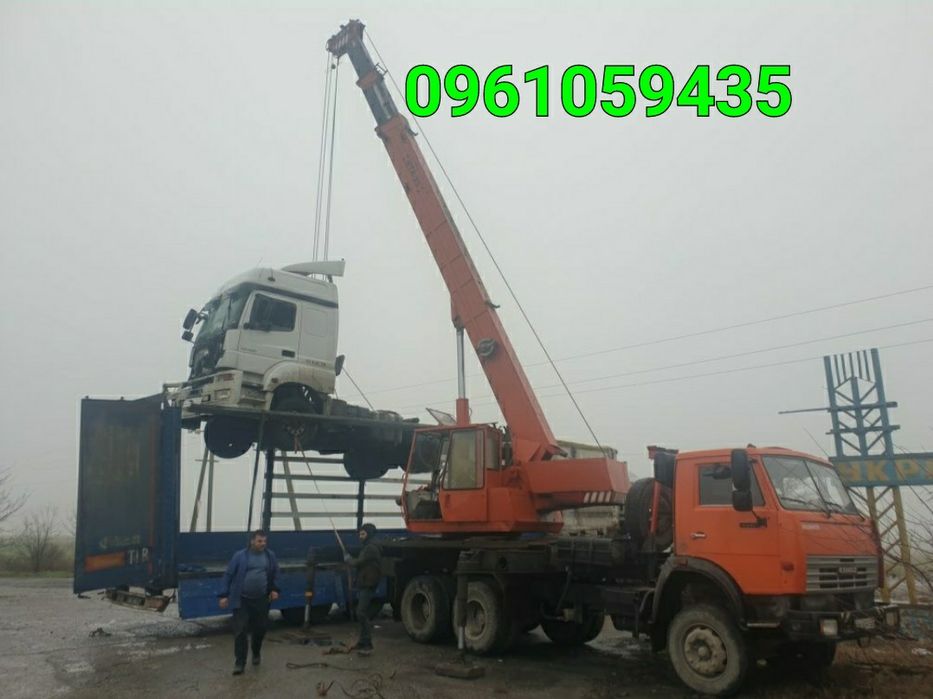 Услуги автокрана 10-50т