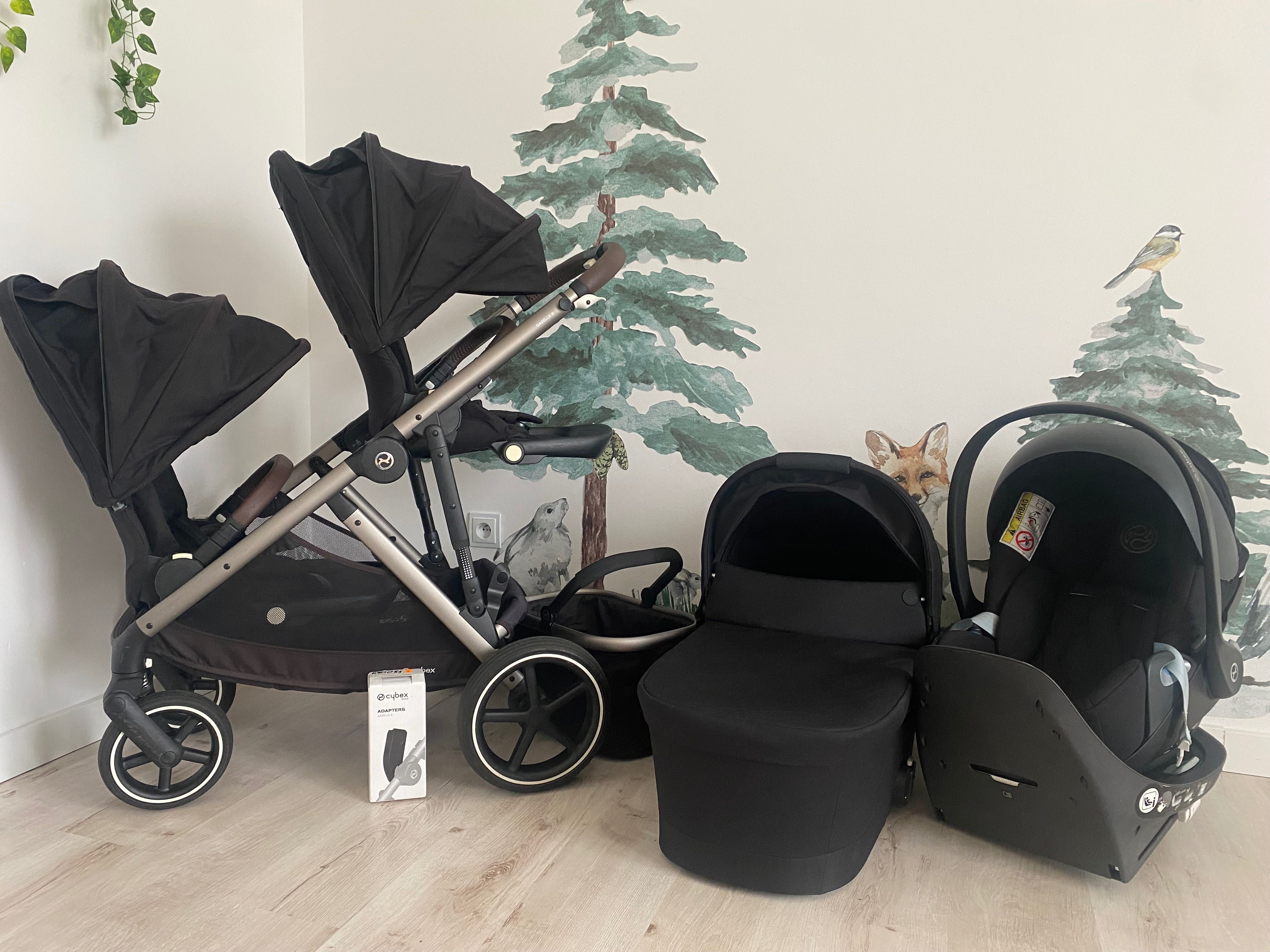 ZESTAW: Wózek Cybex Gazell S + Fotelik Cybex Cloud Z i-size.