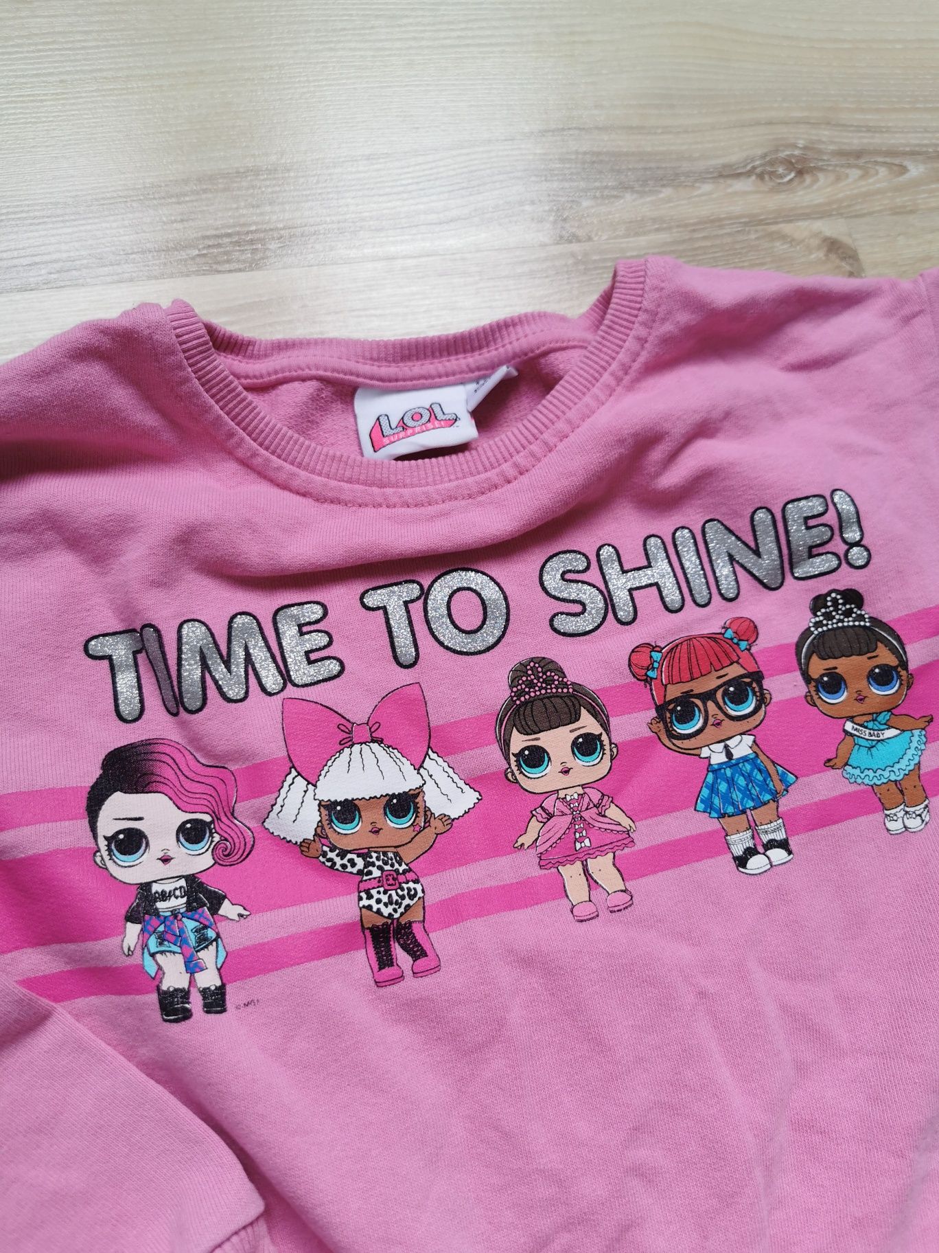 Bluza LOL Surprise 110cm brokat do przedszkola