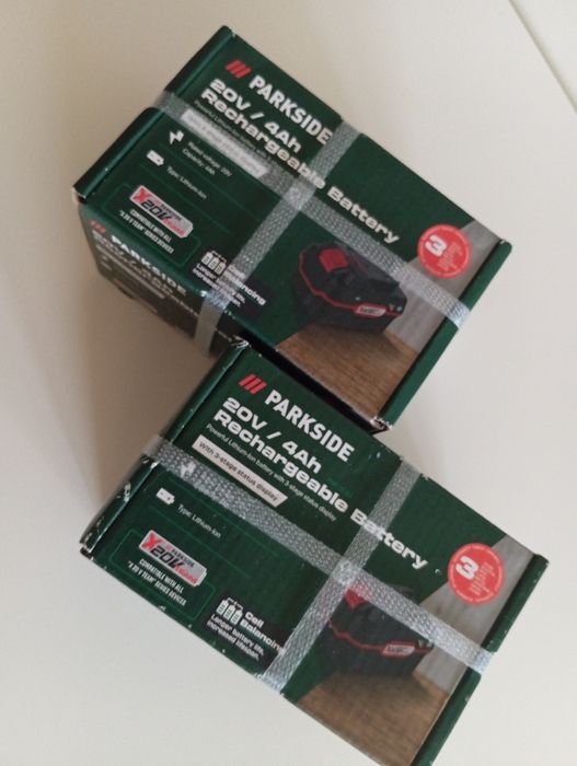 2x Akumulator Parkside 20V 4ah - nowe