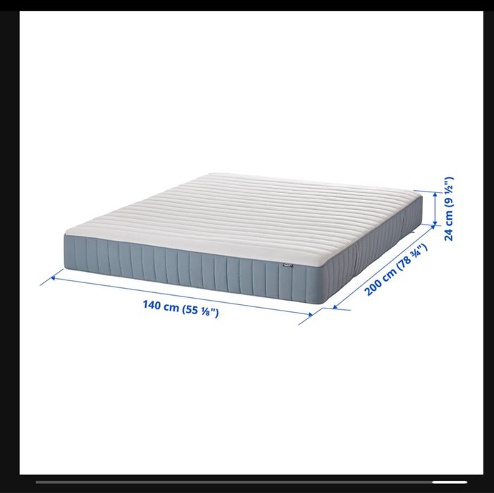 materac Hovag 140 ikea, odbior Mokotów