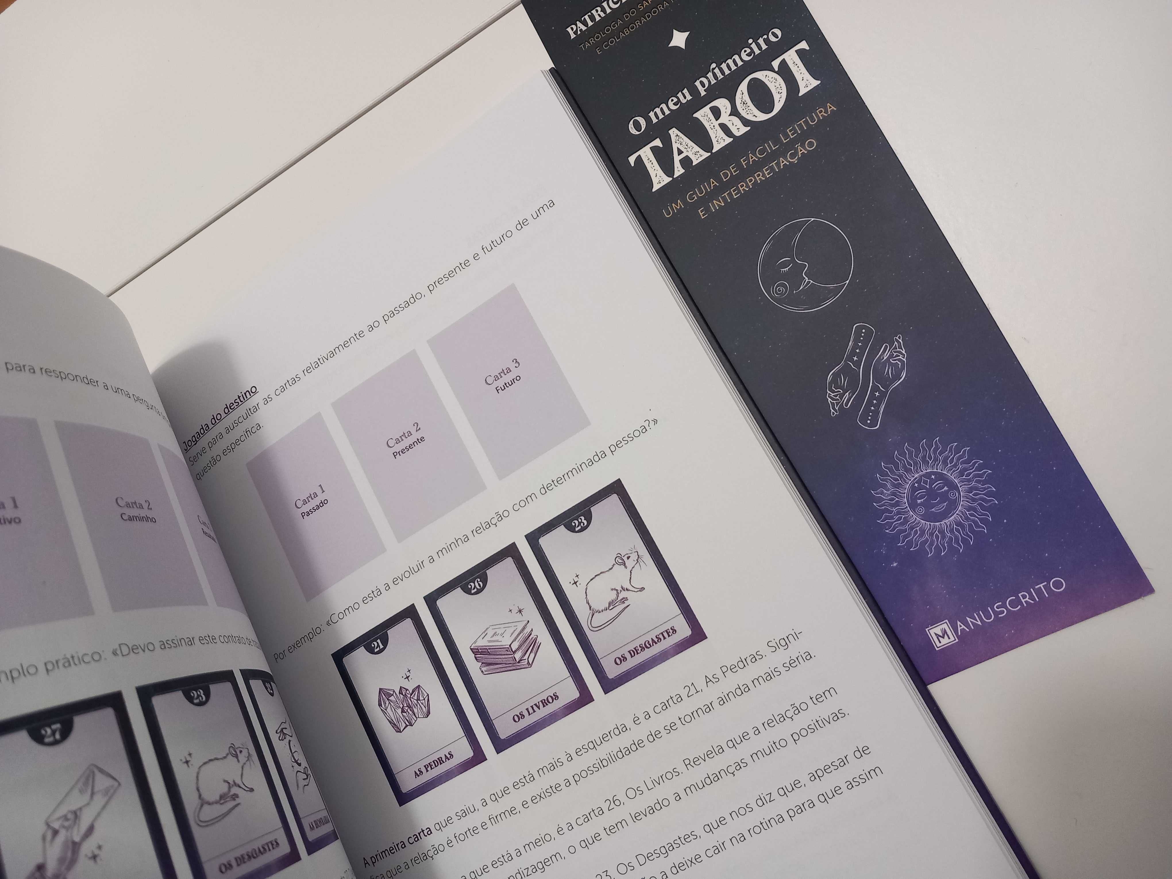 Livro O Meu Primeiro Tarot de Patrícia Bernardo  [Portes Grátis]